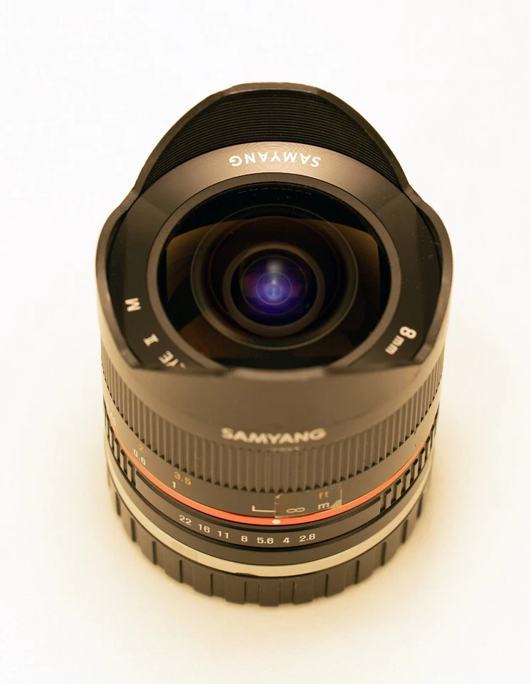 Samyang f2.8 8mm umc fish eye II for Canon M - Imagen 4 de 4