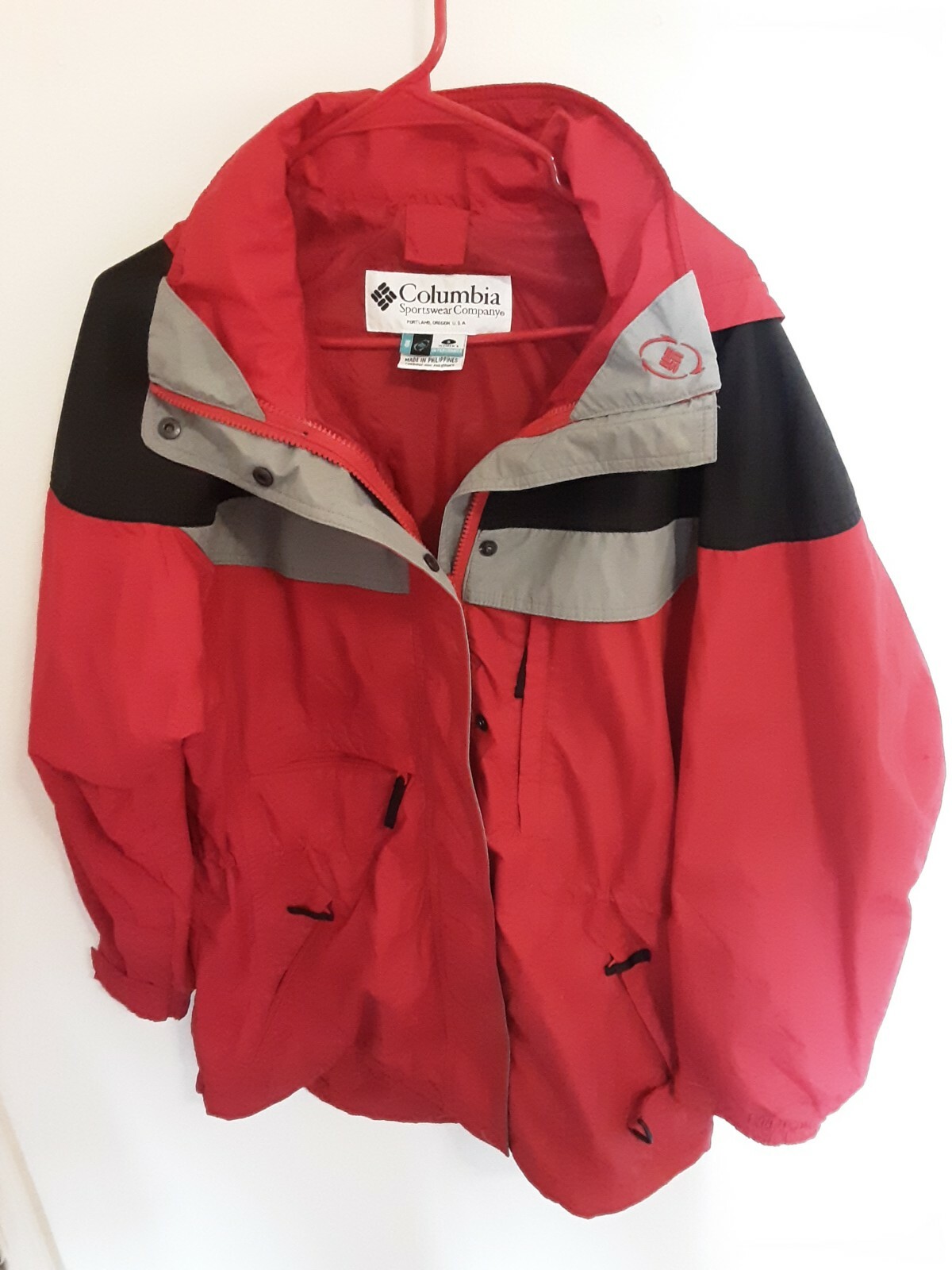 Womens Columbia Interchangeable Jacket Small Red … - image 1