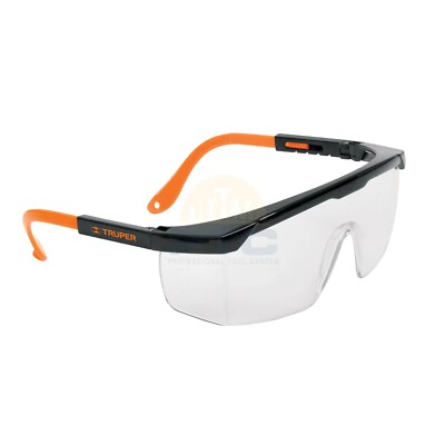 Truper LEN-2000-AE Classic Clear Anti-Fog Adjustable Safety Glasses