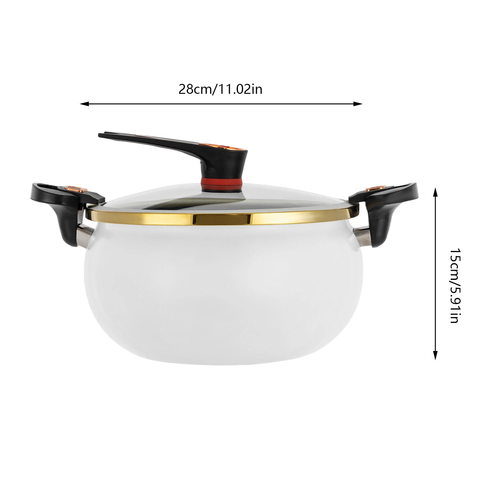 Micro Pressure Cooker Non-stick Pot 8l Multi-function Micro Pressure Cooking Pot