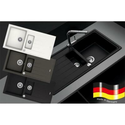Victory S1000 Granitspüle 100x50cm Küchenspüle Einbau Spülbecken ab 60er Schrank