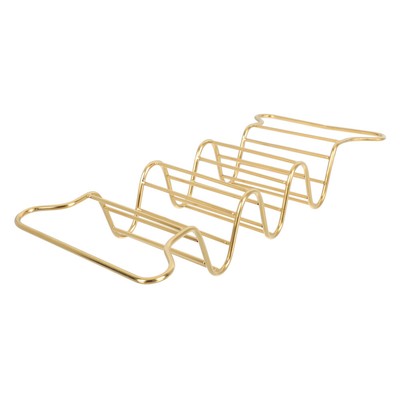  Taco Halter Gold Gestell Taco-Stand Platzsparender Damen Frau