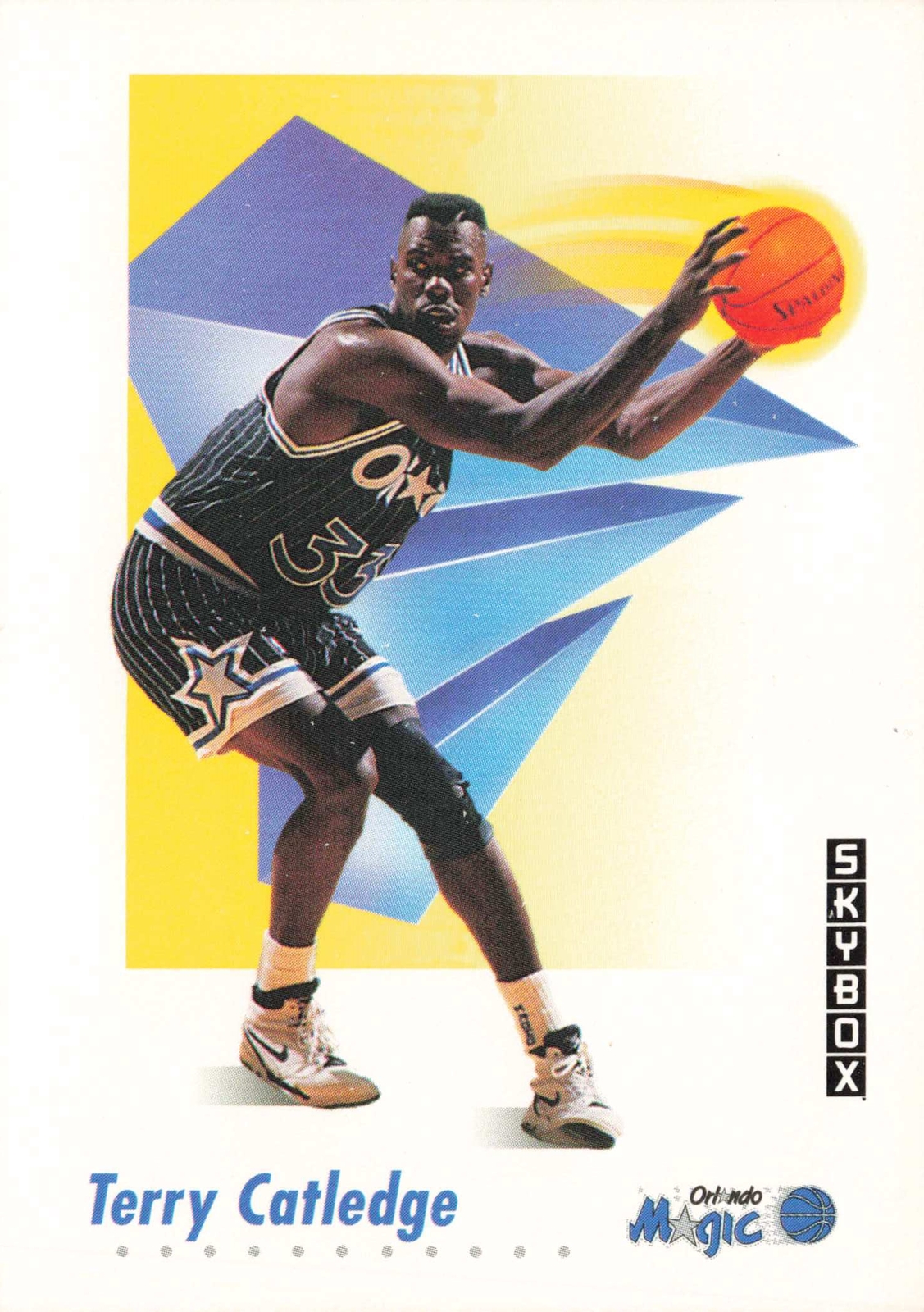 Terry Catledge #202 1991-92 SkyBox Orlando Magic