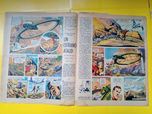 Periódico cómic vintage DAN DARE Piloto del futuro 28 de junio de 1961 ARGENTINA - Imagen 5 de 10