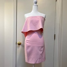 LIKELY Driggs Dress Rose Shadow Pink Sz 2 Strapless Mini Dress