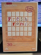 Creating Keepsakes: Fresh Fonts CD-ROM NEW, Sealed