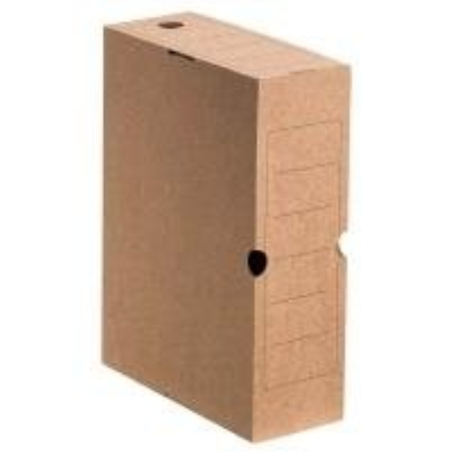 Archive Box Natural 10 cm Pack of 10 (31)