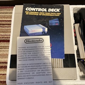 Nintendo NES Console Boxed  PAL Mario+Duck Hunt included + GC+
