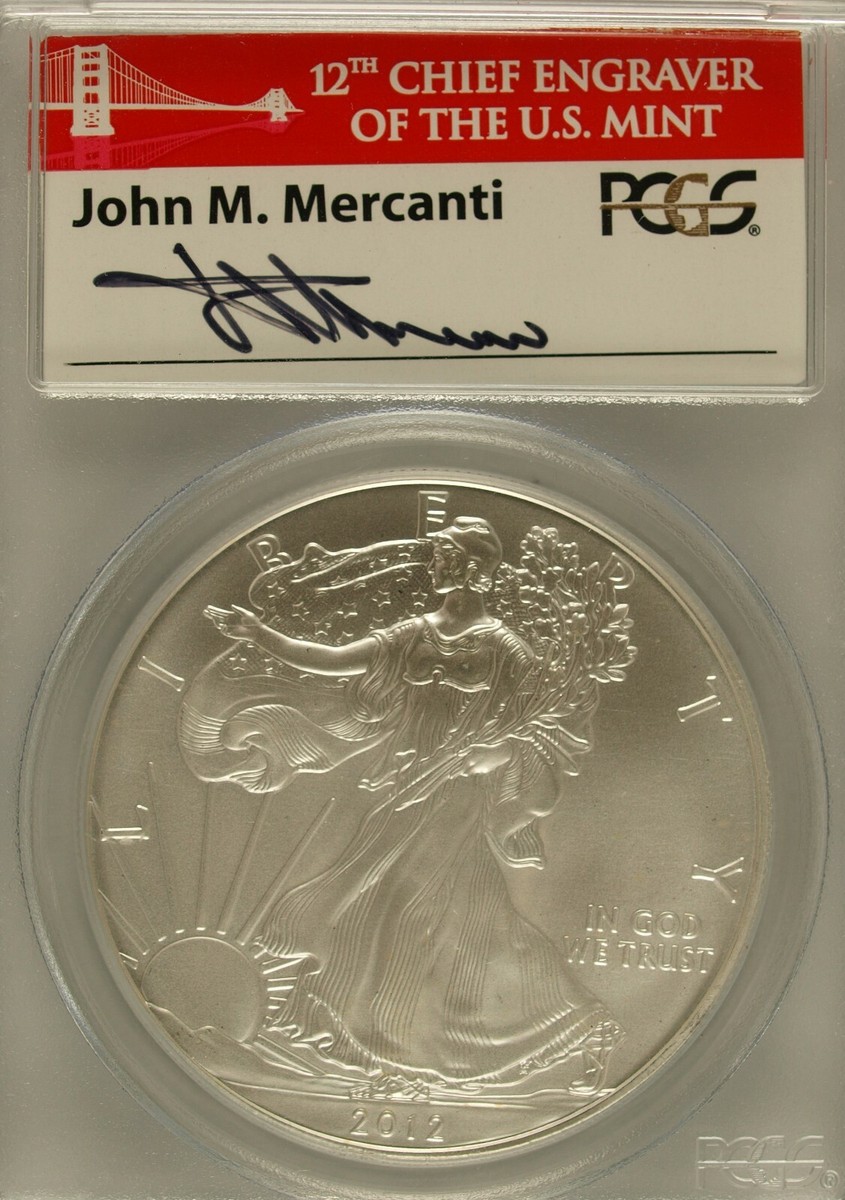 2012-S (S) Silver Eagle PCGS First Strike 