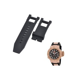 Subaqua 80427 28mm Black Rubber Watch Strap For Invicta