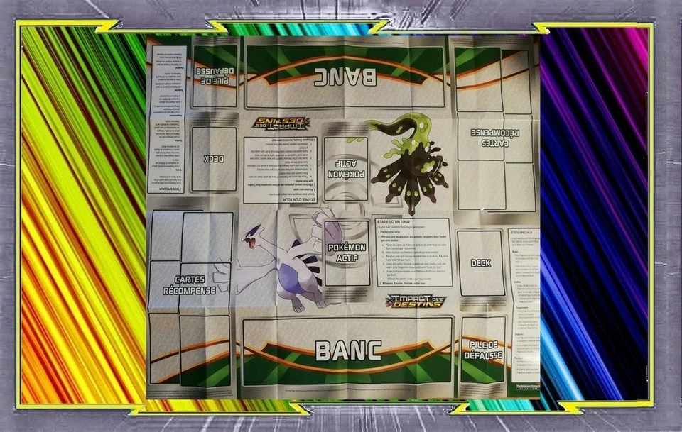 Tapis de Jeu - Playmat - Pokemon : Lugia Et Zygarde - XY10 - Photo 1/1