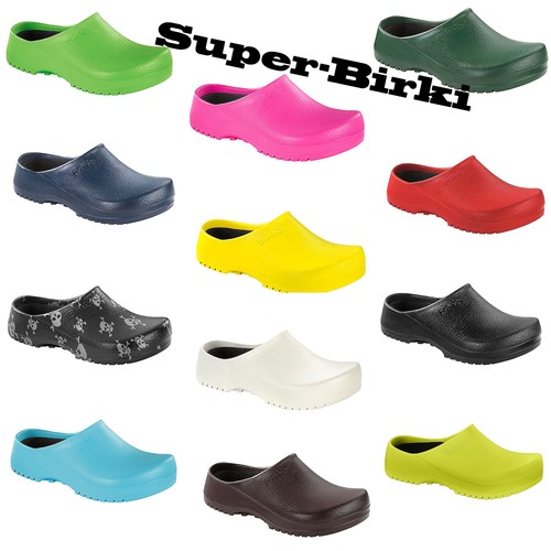 Sandales en mousse Birkenstock Super Birki sabots chaussures Birkis Alpro sandales travail de jardin - Photo 1 sur 17