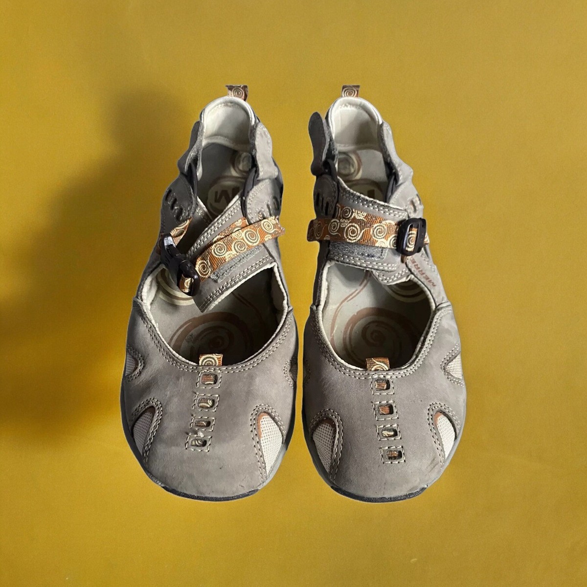 Merrell Womens Ginger Brindle Mary Janes Vibram sole size 10 | eBay