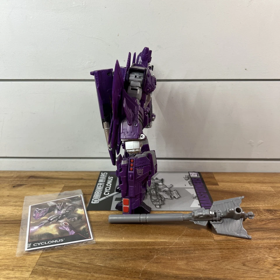Figura Voyager Completa Transformers Combiner Wars Cyclonus ¡Envío Rápido! Foto 2 de 4