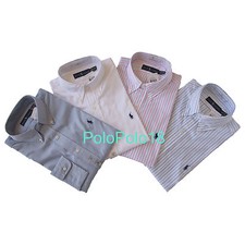 New 89.50 Polo Ralph Lauren Pony Neck Size Dress Shirt