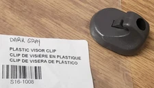 ~ NEW GENUINE PACCAR OEM KENWORTH / PETERBILT DARK GRAY SUNVISOR CLIP ~ S16-1008