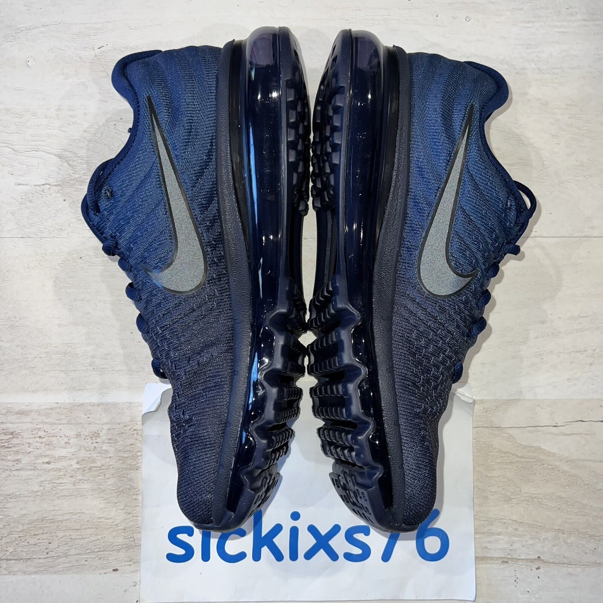 Nike Air Max 2017 Shoes Binary Blue Black Obsidian 849559-405 Men\'s US 10 E 44 Amazon.com | Nike Mens Air Max 2017 849559 405 Binary Blue  main image 3