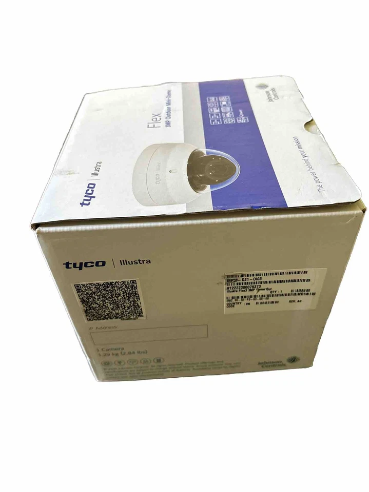 Tyco Illustra Flex 3MP Compact Mini-Dome Outdoor Camera IFS03-D21-OI03-CM0816 - Image 3 of 3