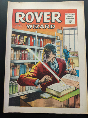 Rover and Wizard Comic, May 27th 1967, FREE UK POSTAGE