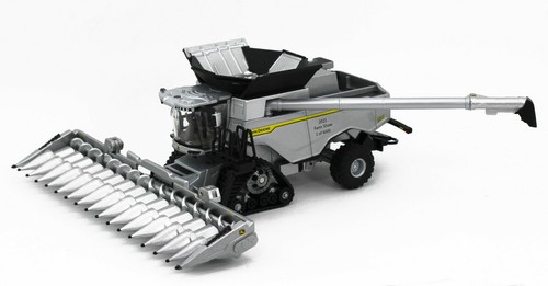 2021 FARM SHOW 1:64 ERTL John Deere X9 1100 TRACKED COMBINE *SILVER CHASE* NIB - Picture 3 of 5