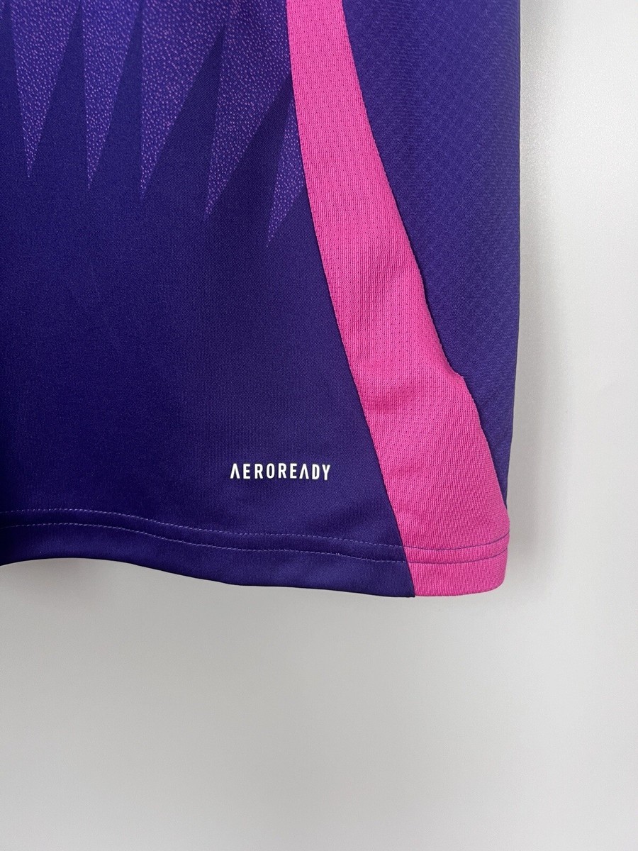 Maillot Extérieur Allemagne 2024 Rudiger #2 - Adidas IP8158 - Taille S - Rose