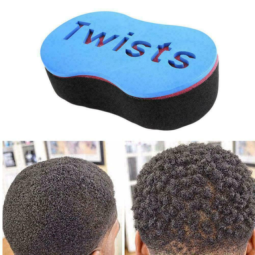 Hair Twist Schwamm – 2-seitig Mit Großen/kleinen Löchern Für Locken, Dreads & Waves