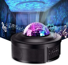 LED Galaxy Starry Sky Night Light Projector and Bluetooth Speaker Remote Control
