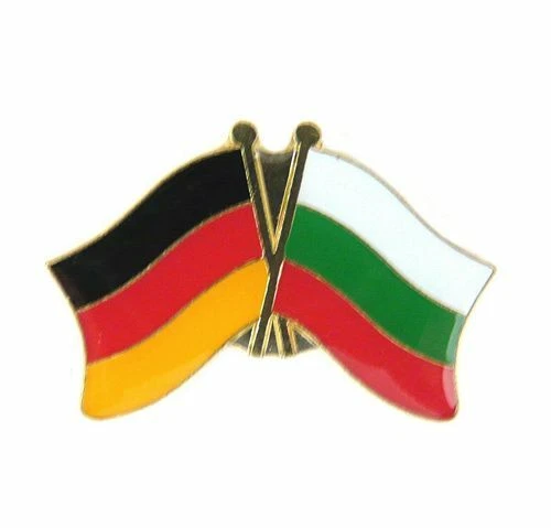 FAHNENMAX® Freundschaftspin Bulgarien Pin Fahne Flagge