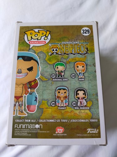 Funko pop One piece Franky 329 JJL 171206 originale !!! Goodies One piece Manga - Imagen 2 de 6