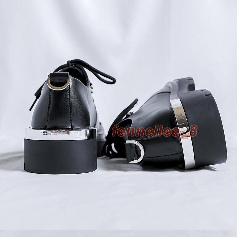 SAOLA Scarpe derby uomo primavera eleganti formali metallo punta tonda business lavoro ufficio