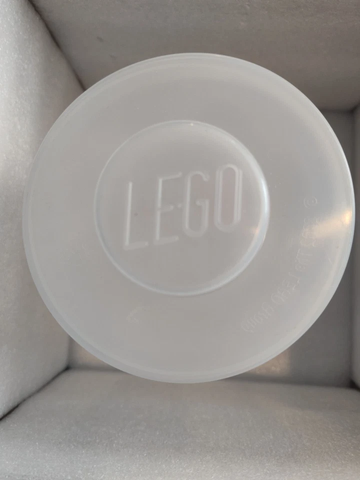 Large Pick A Brick Cup With Lid LEGO Storage Plastic Containers  - Image 2 of 4