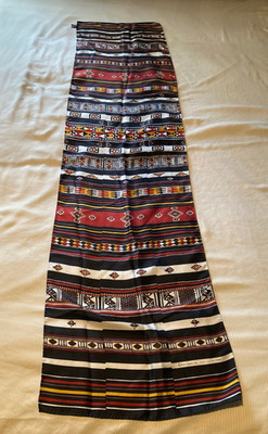 Vintage silk scarf Smithsonian Institution Native American designs