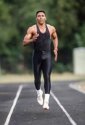 Roger Craig San Francisco 49ers works out during June 1989 on the - Old Photo 3