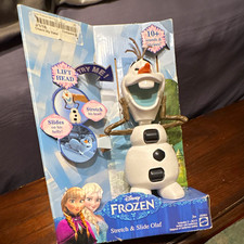 Mattel Disney Frozen Olaf Snowman Action Figure w/ Sound Plastic