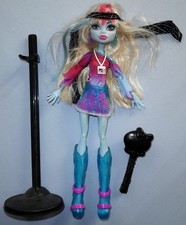 1x Monster High Puppe Abbey Bominable Doll Y7695 Music Festival - Vollständig
