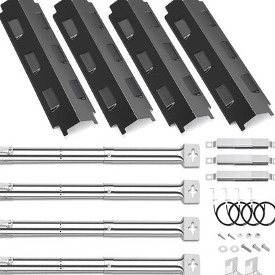 GFTIME Brennerabdeckung Set passgenau für Gasgrill Charbroil Tenneker Vanilla