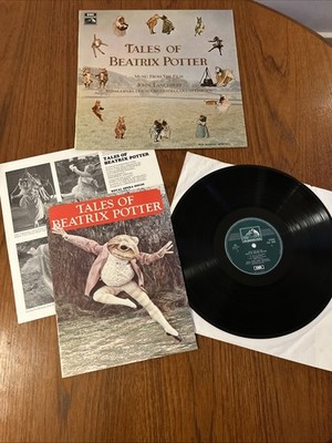 Tales of Beatrix Potter Vinyl LP - John Lanchbery - EMI CSD 3690 + Book
