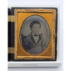 Antique 19th Century Union Case Portrait Young Boy Victorian Gutta Percha Photo
