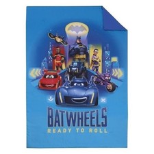 BATMAN Batwheels Ready to Roll Blue, TODDLER BED SET