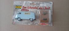 VW VOLKSWAGEN COMBI 1/43 REWE + BOUTON MANCHETTE  