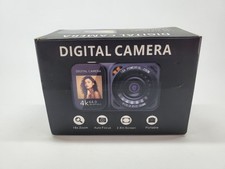 4K 68 MP Digital Camera with Dual Screens & 18X Zoom