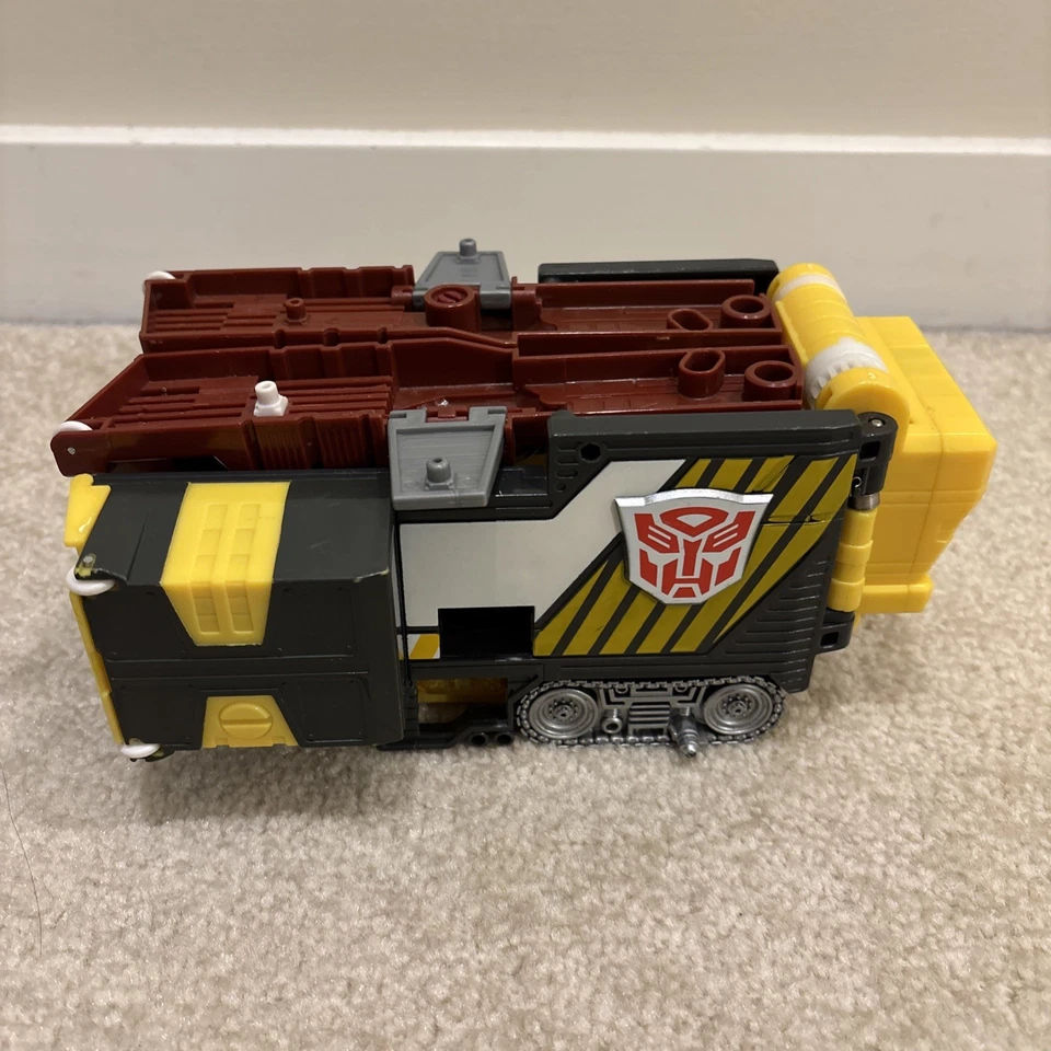 Transformers Energon Armada Yellow Overload Toy Action Figure Optimus Trailer - Image 3 of 4