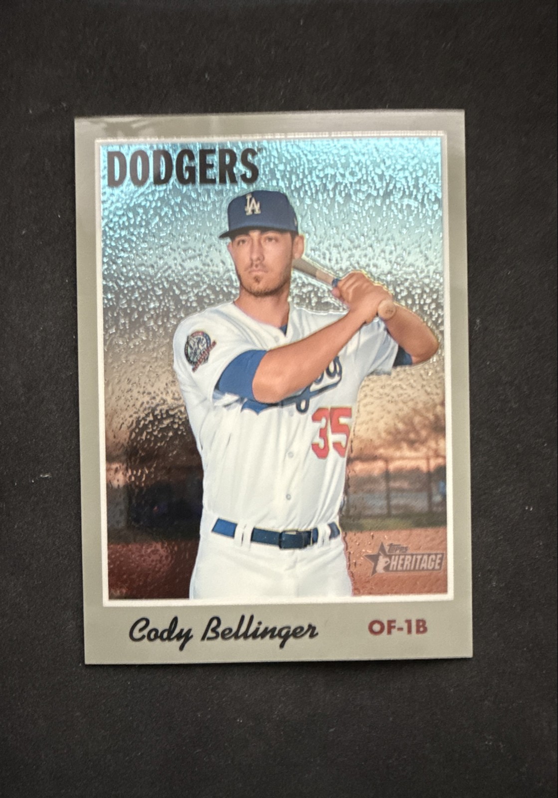 2019 Topps Heritage - Cody Bellinger #THC-34 Chrome /999