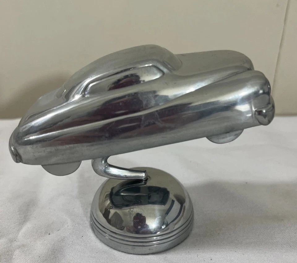 Fossil Watch Store Display Advertising Silver Metal Astro Car Decor Paperweight - Image 3 of 4