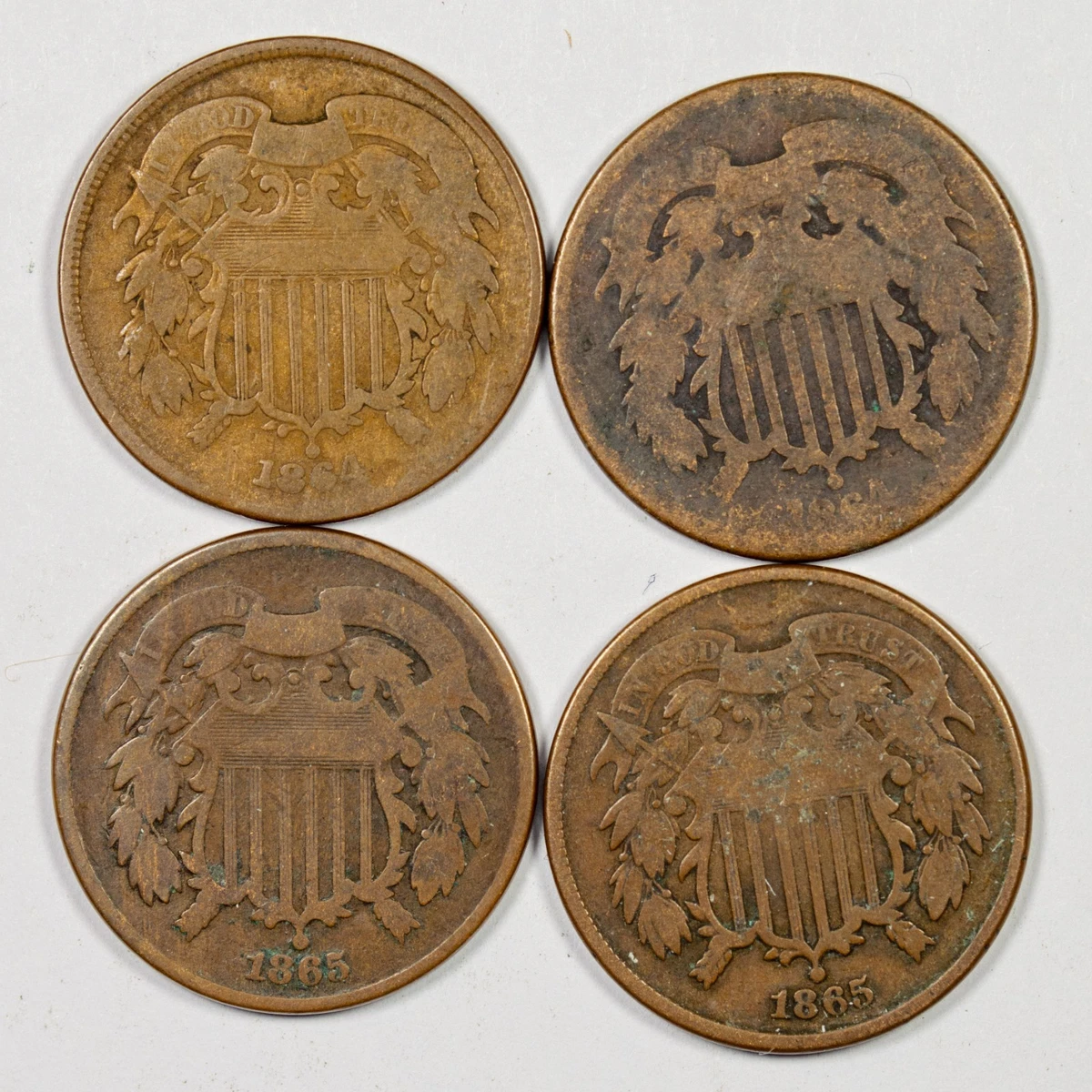 1865 Year US Two Cents for sale | eBay