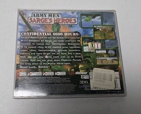 Army Men Sarges Heroes - Sega Dreamcast - Tested CIB