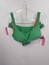 Pre-Owned J Crew Green Size Small Bikini Set
