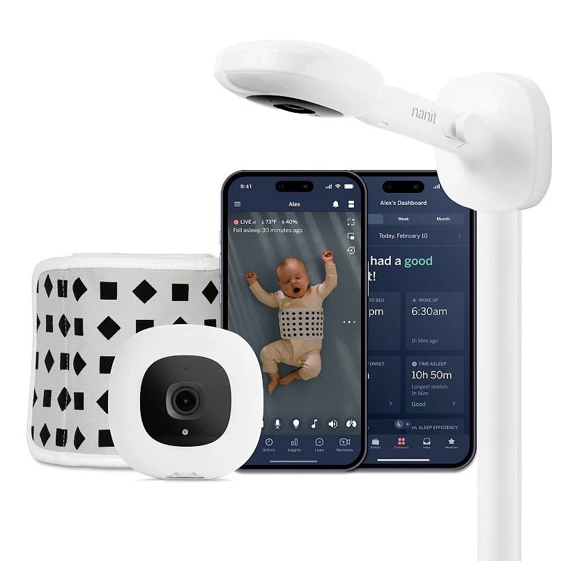 new nib Nanit Pro Smart Baby Monitor & Wall Mount