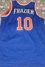 Walt Frazier Signed Autograph New York Knicks Jersey