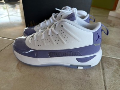 Nike Air jordan max aura 7 white and purple